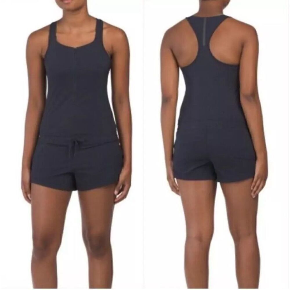 New Balance Q Speed Romper in Eclipse navy size medium